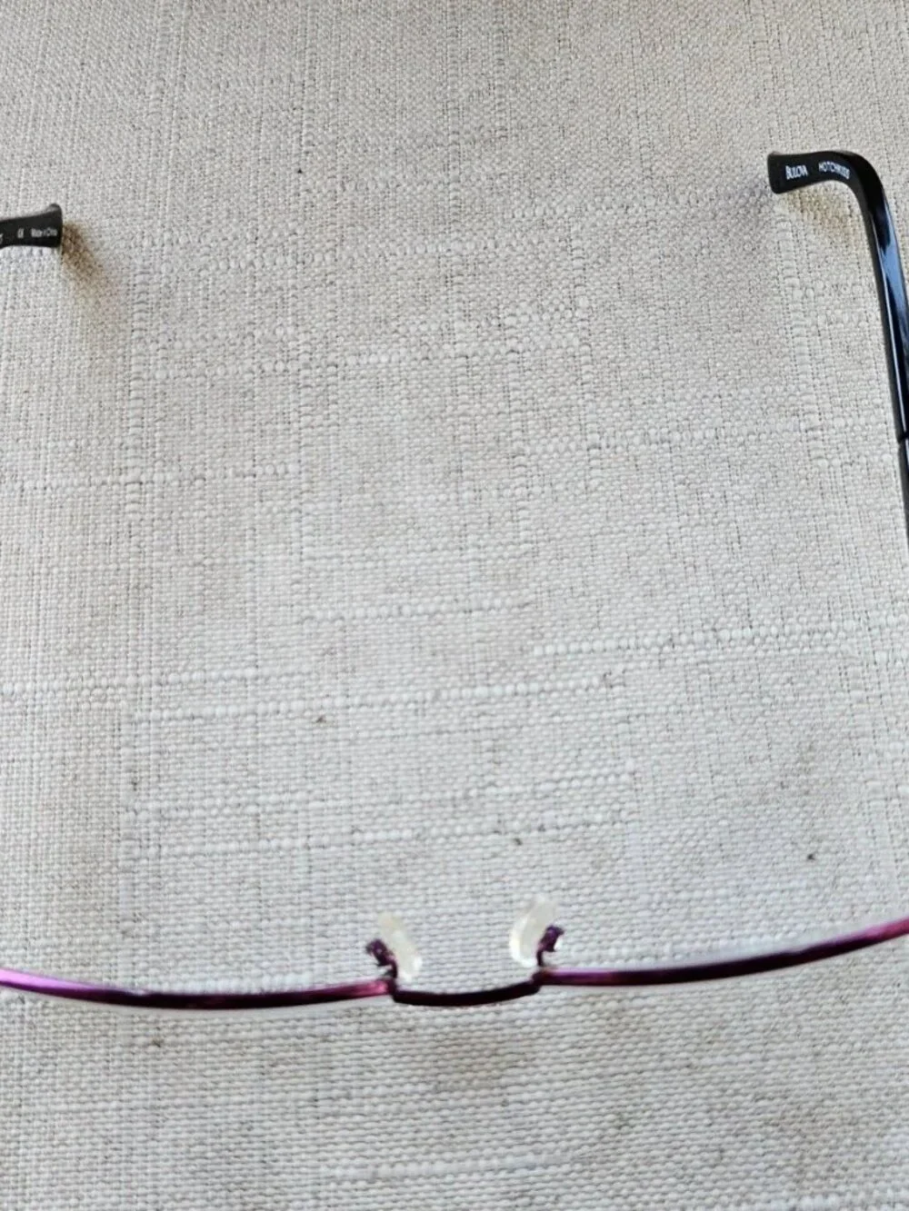 Bulova Women Eyeglasses Frame VIOLET Eyewear HOTCHKISS Glasses Half Rim Frame